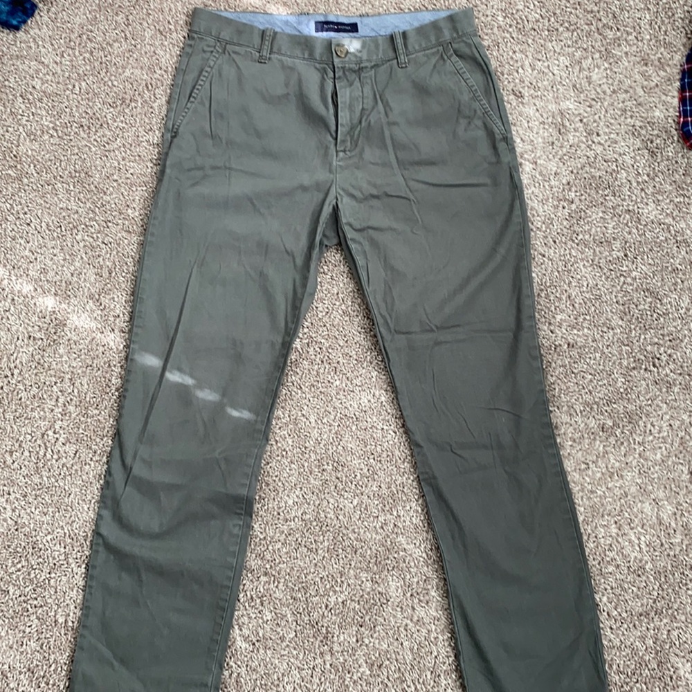 Tommy Hilfiger Washed Sage Chinos 32x32